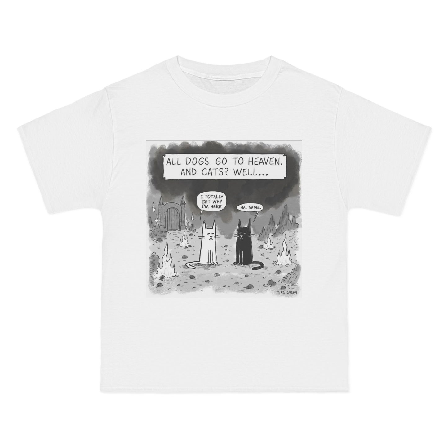 Cat & Dog Cartoon T-Shirt