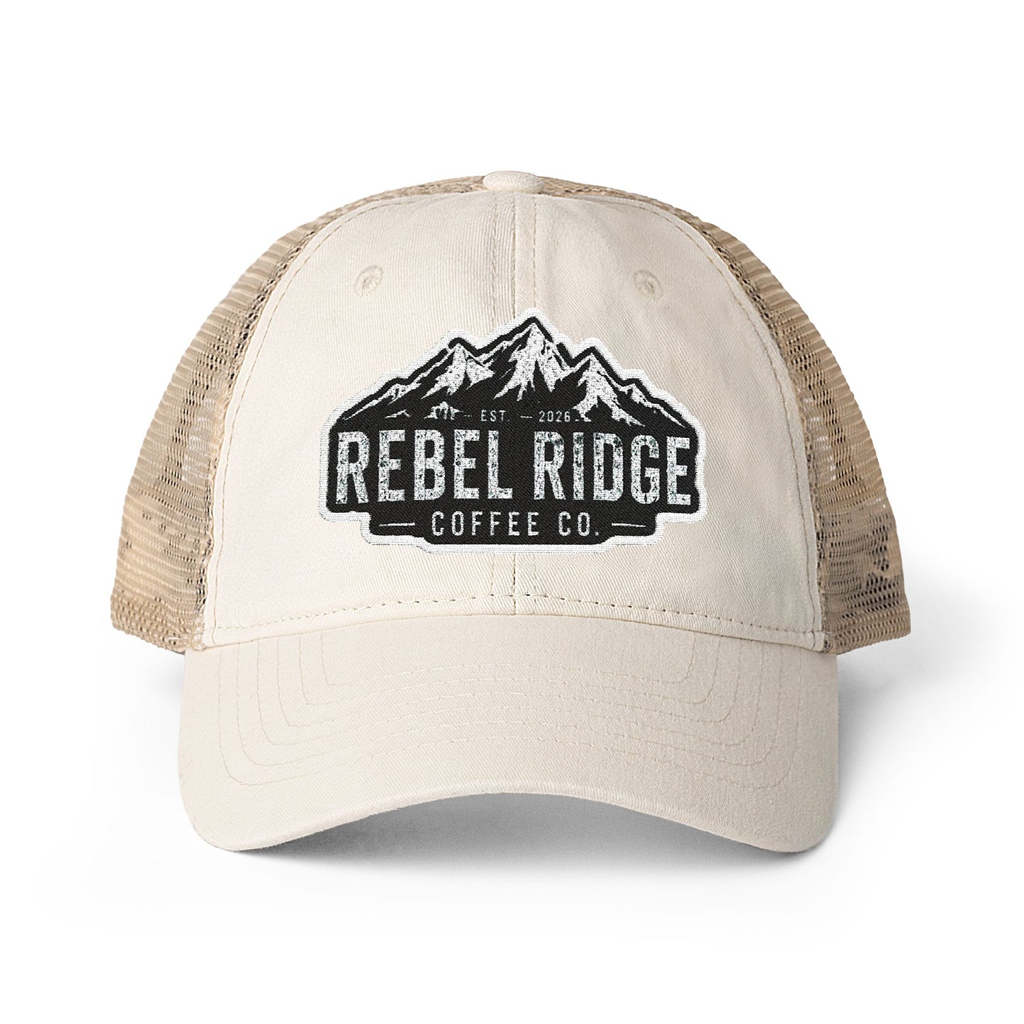 Women's Washed Mesh-Back Cap