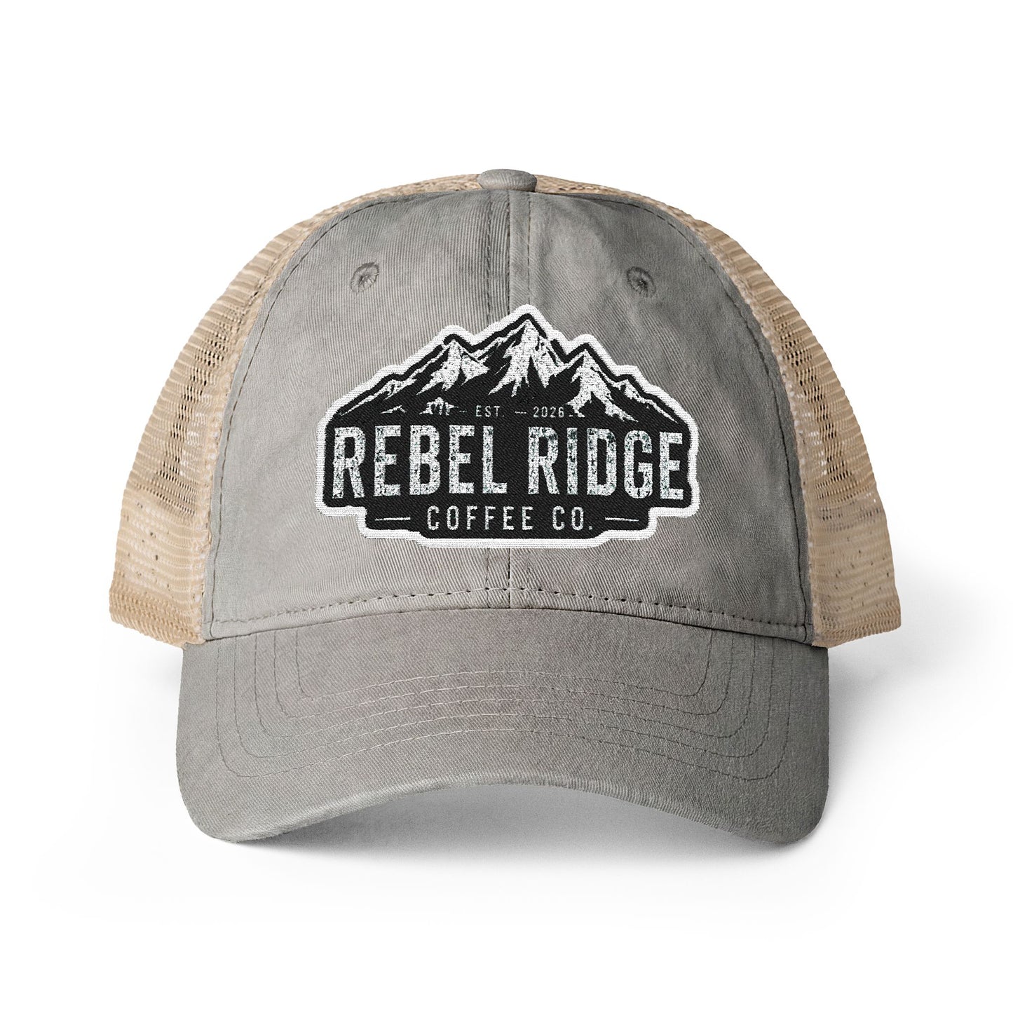 Women's Washed Mesh-Back Cap