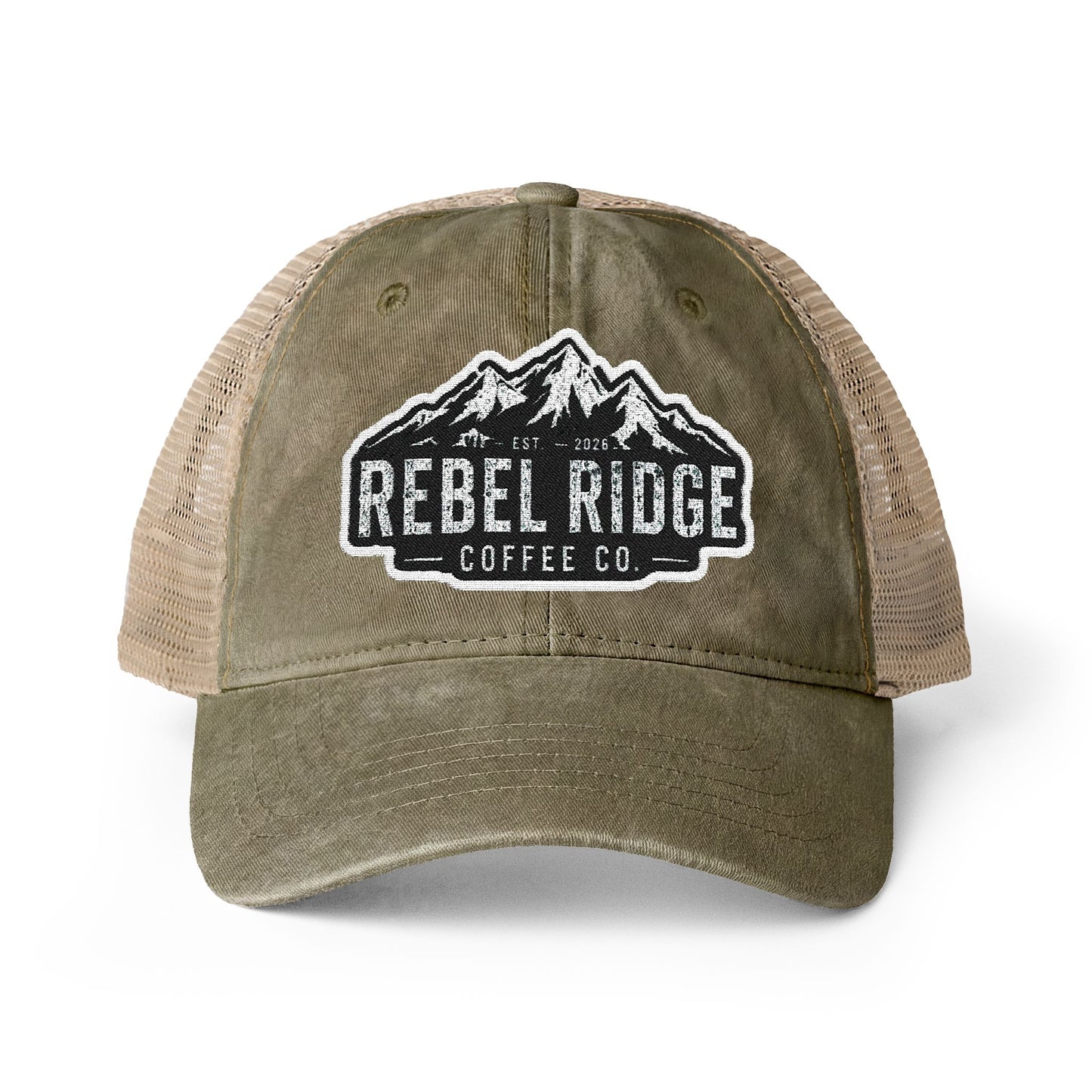Women's Washed Mesh-Back Cap