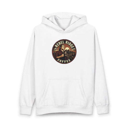 Rebel Ridge Coffee Hoodie — Vintage Rustic Coffee Lover Pullover
