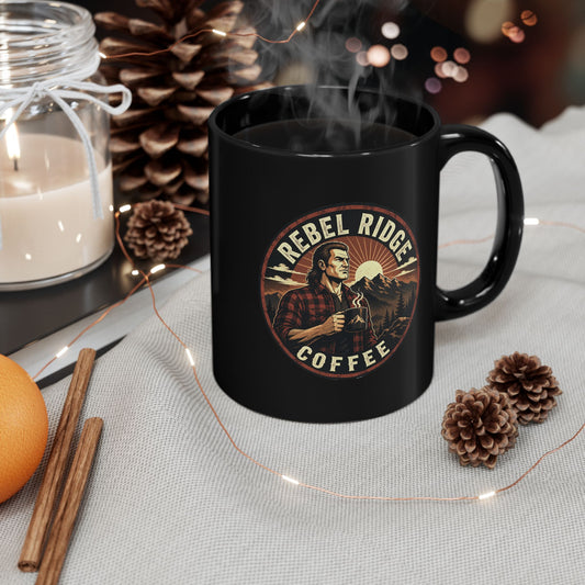 Rebel Ridge Coffee Mug — Vintage Lumberjack Coffee Cup (11oz & 15oz)
